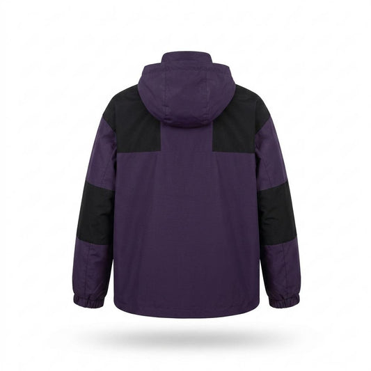 Lederjacken Outlet24 - Likiv | Funktionale Zweifarbige Jacke Unisex