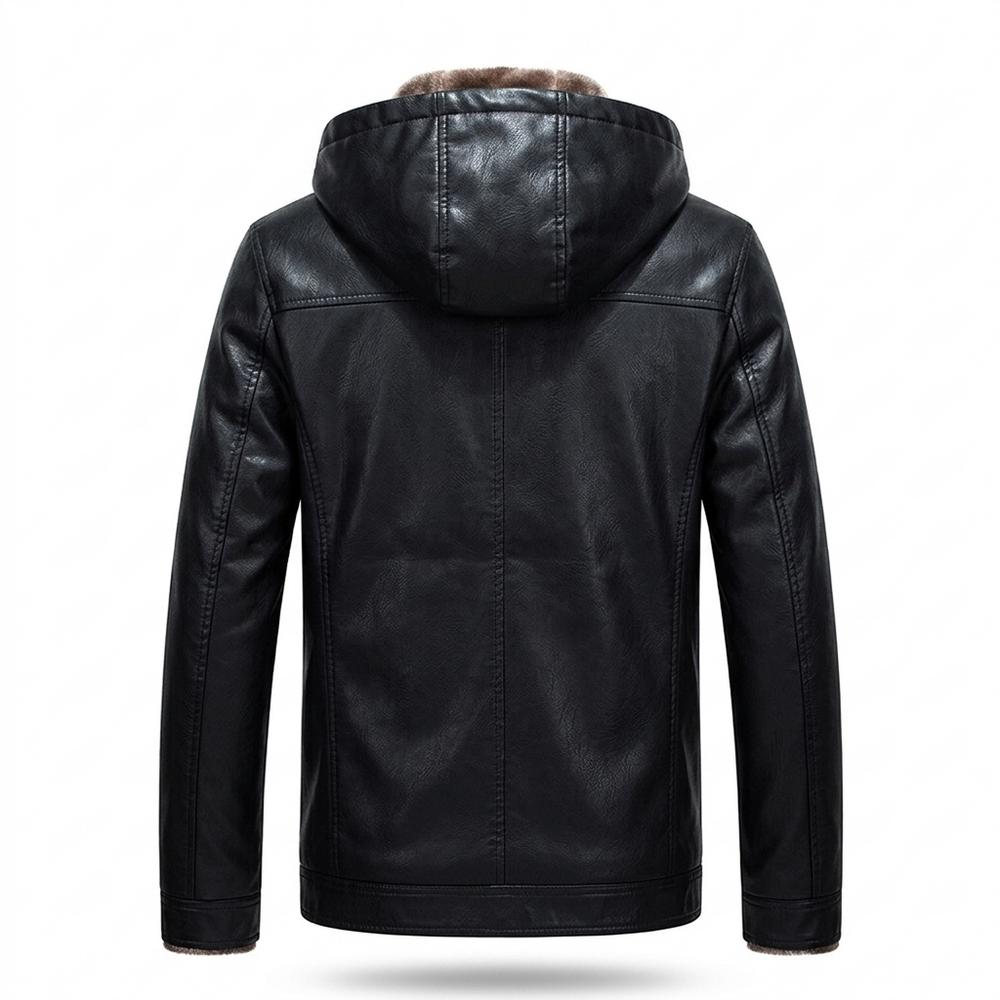 Lederjacken Outlet24 - Timar | Gesteppte Gefütterte Lederjacke Herren