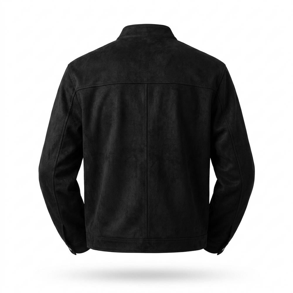 Lederjacken Outlet24 - Lafed | Schlichte Veloursartige Wildleder-Jacke Herren
