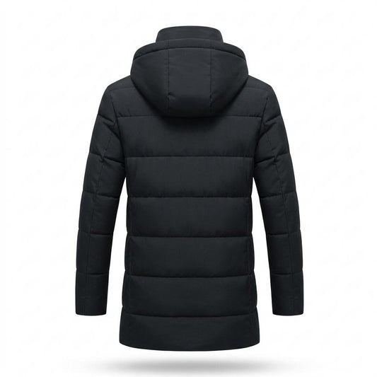 Lederjacken Outlet24 - Tulen | Gefütterter Kapuzen Mantel Herren