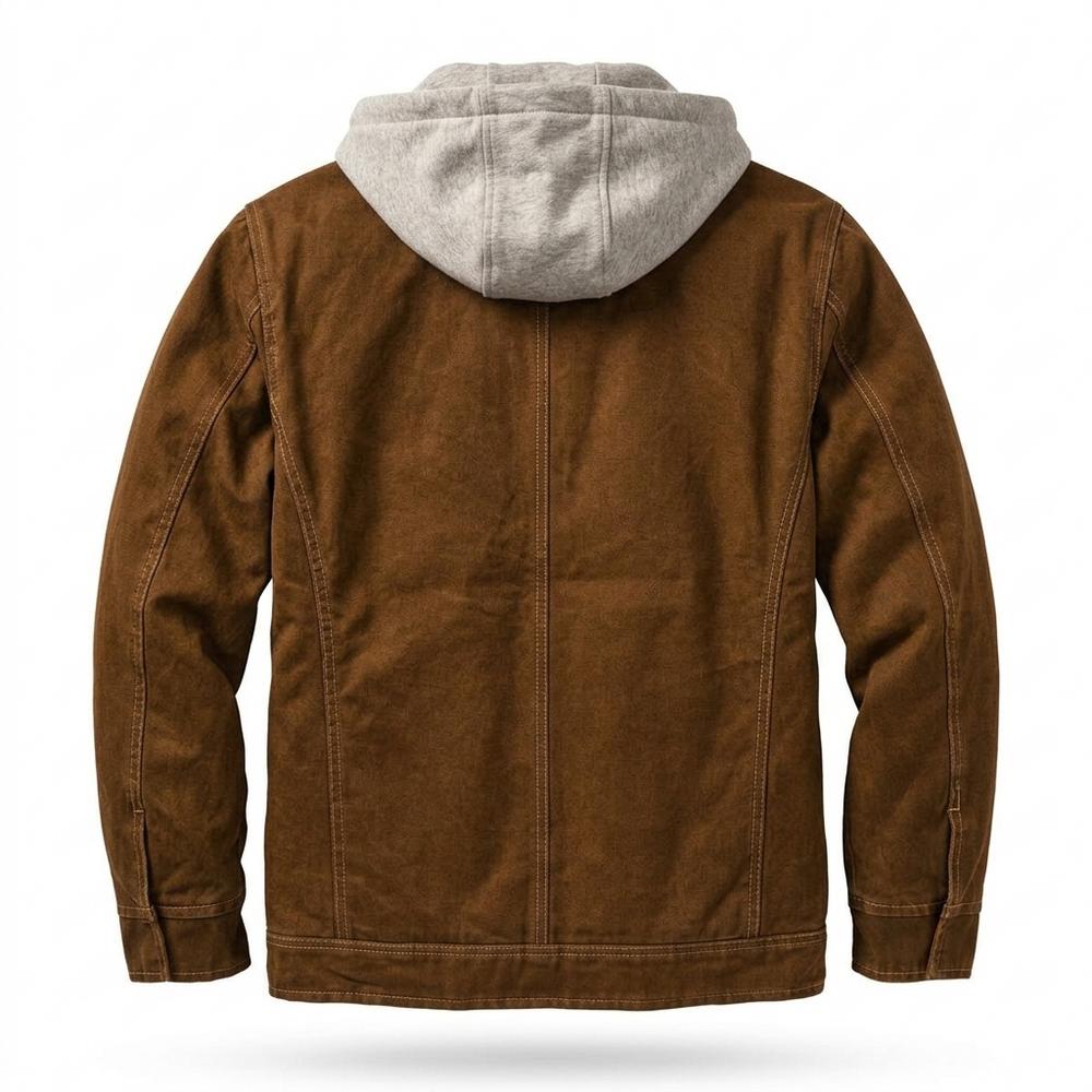 Lederjacken Outlet24 - Towud | Gefüttert Veloursartig Jacke Herren