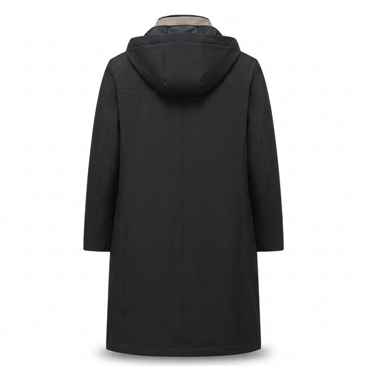Lederjacken Outlet24 - Yeted | Wattierter Langgeschnittener Mantel Herren