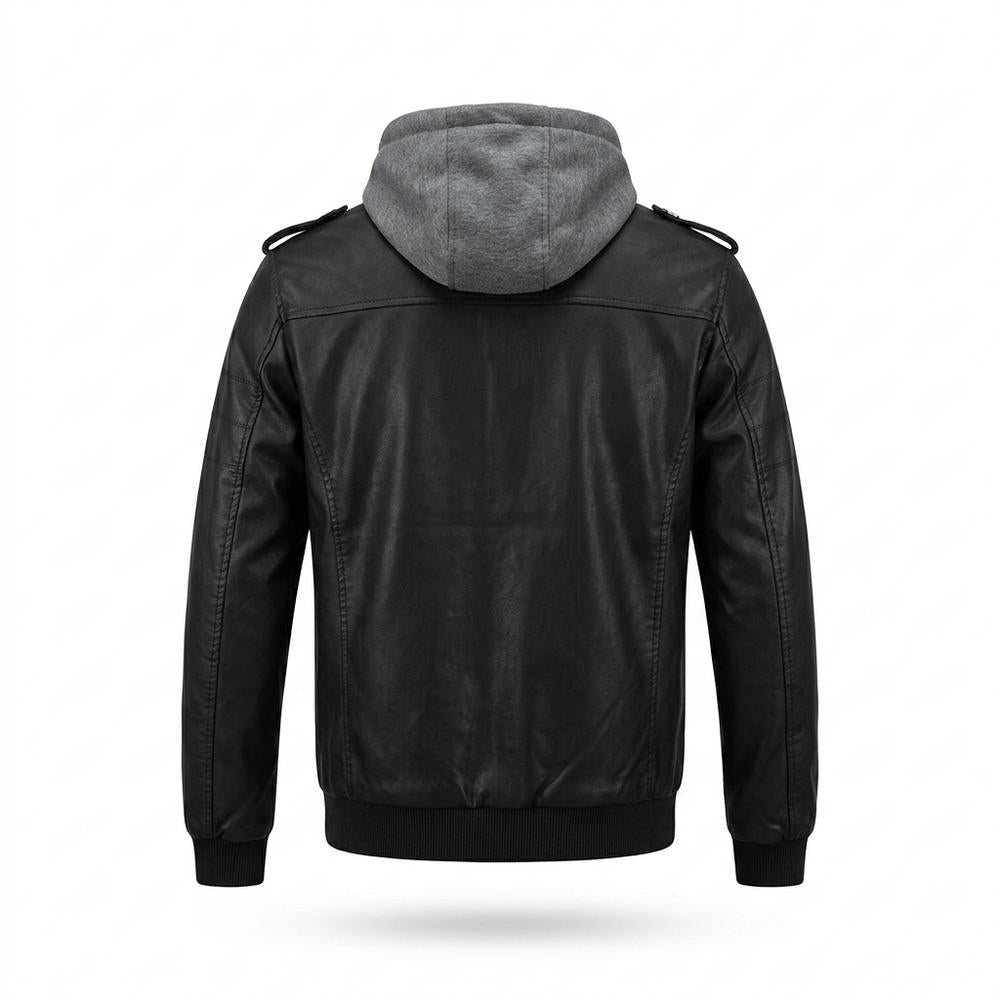 Lederjacken Outlet24 - Dabol | Gefüttert Gesteppt Lederjacke Herren