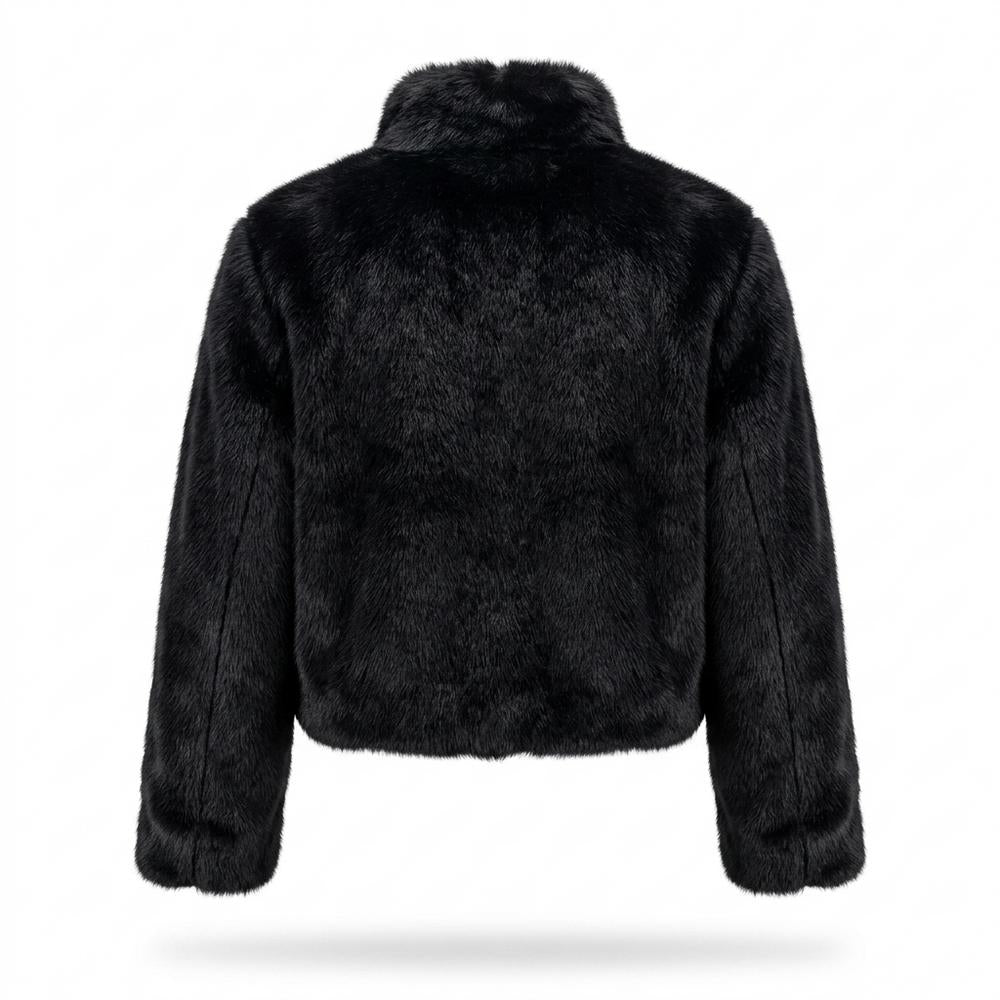 Lederjacken Outlet24 - Ridod | Gefütterte Plüschige Jacke Damen