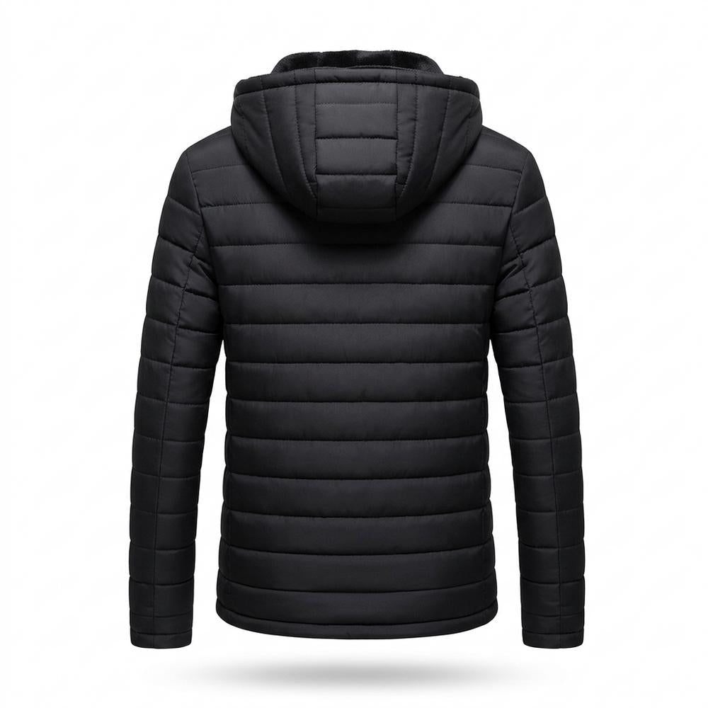 Lederjacken Outlet24 - Nabir | Gesteppte Gefütterte Jacke Herren