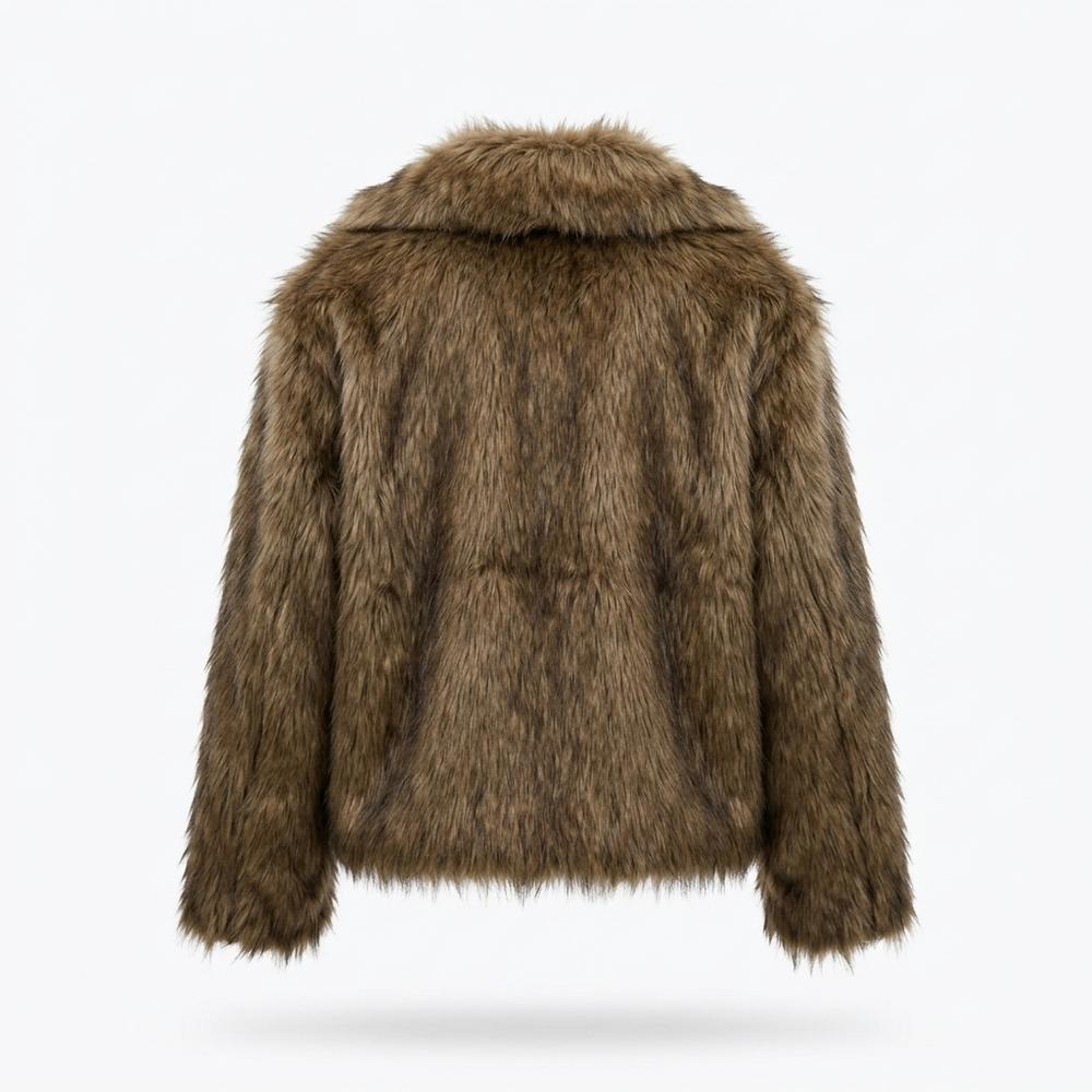 Lederjacken Outlet24 - Tivas | Gefütterte Strukturierte Jacke Unisex