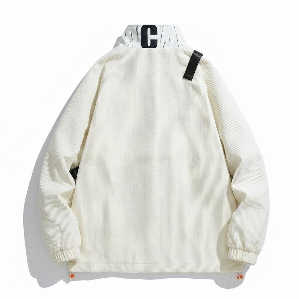 Lederjacken Outlet24 - Vasun | Gerippte Gefütterte Jacke Unisex