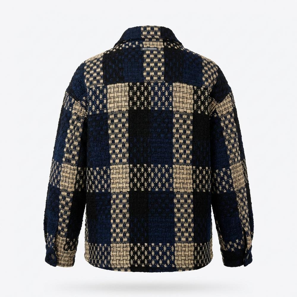 Lederjacken Outlet24 - Eogov | Strukturiert Gemustert Jacke Unisex