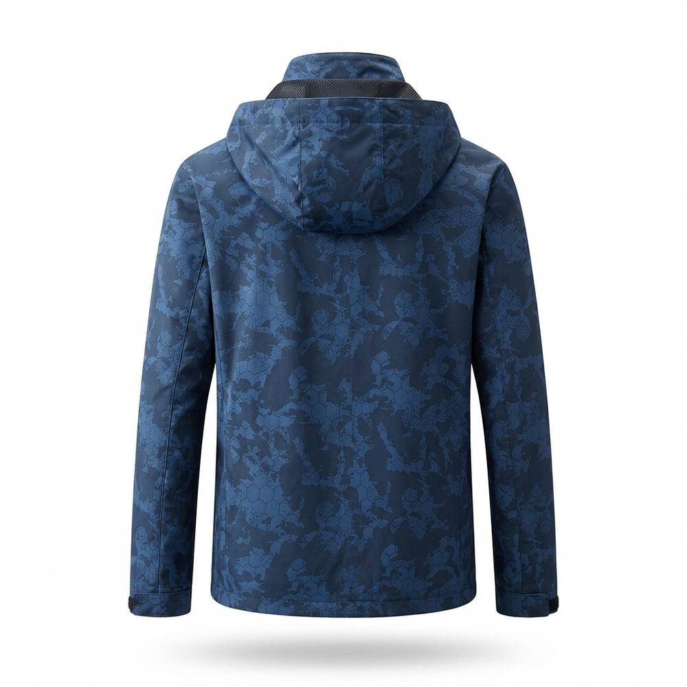 Lederjacken Outlet24 - Naniv | Gemusterte Funktionale Jacke Herren