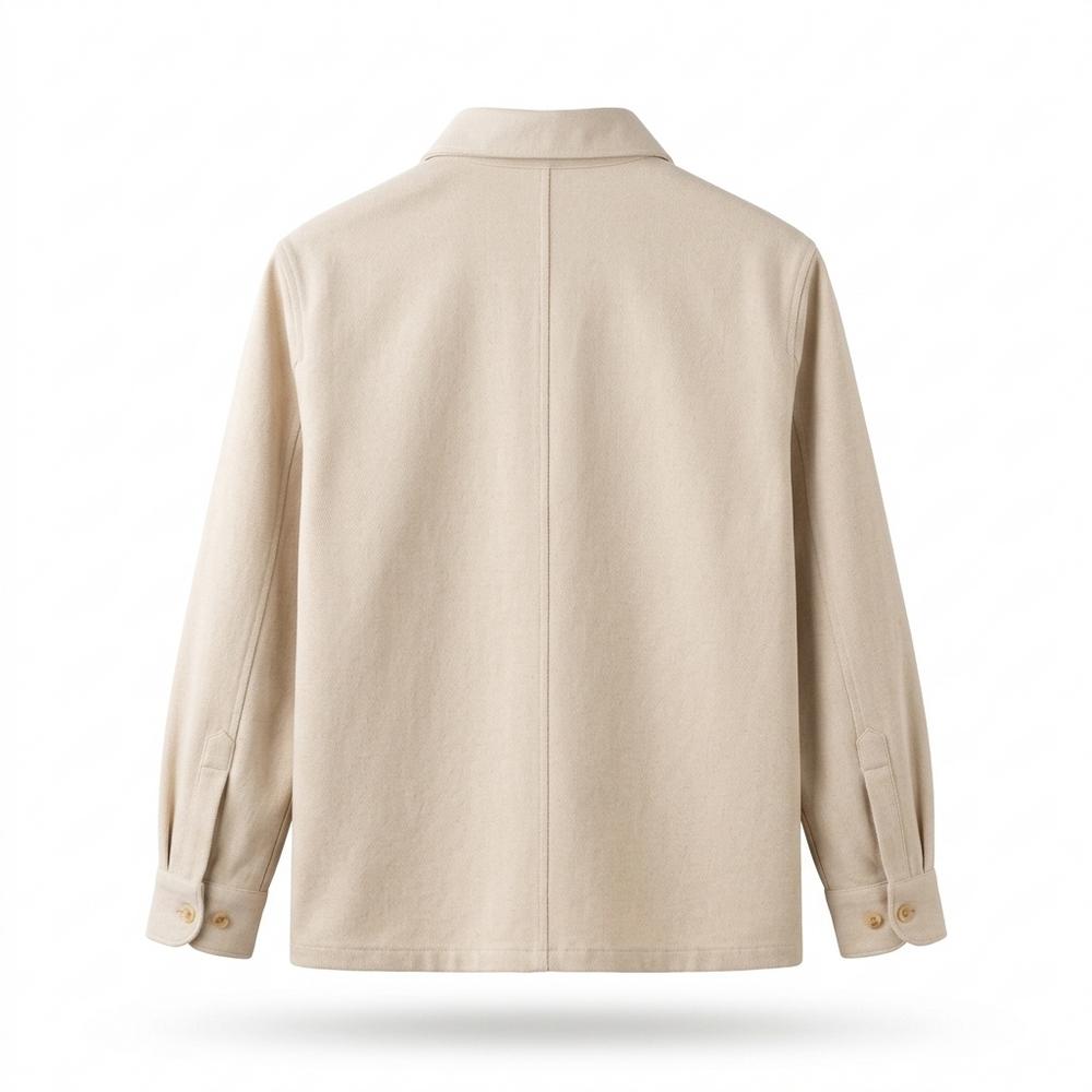 Lederjacken Outlet24 - Tegad | Langärmliges Twill Hemd Herren
