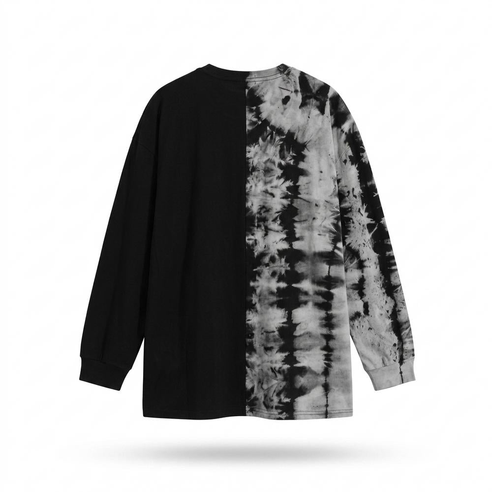 Lederjacken Outlet24 - Ritot | Langärmliges Gebatiktes Shirt Unisex