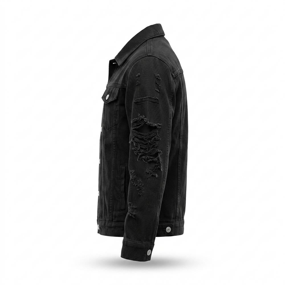 Lederjacken Outlet24 - Eobon | Geknöpft Used-Look Jacke Unisex