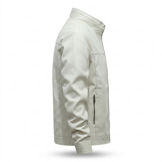 Lederjacken Outlet24 - Ceped | Gefüttert Strukturiert Lederjacke Herren