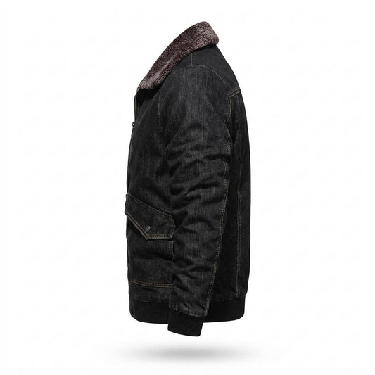 Lederjacken Outlet24 - Levav | Gefüttert Robust Jacke Herren