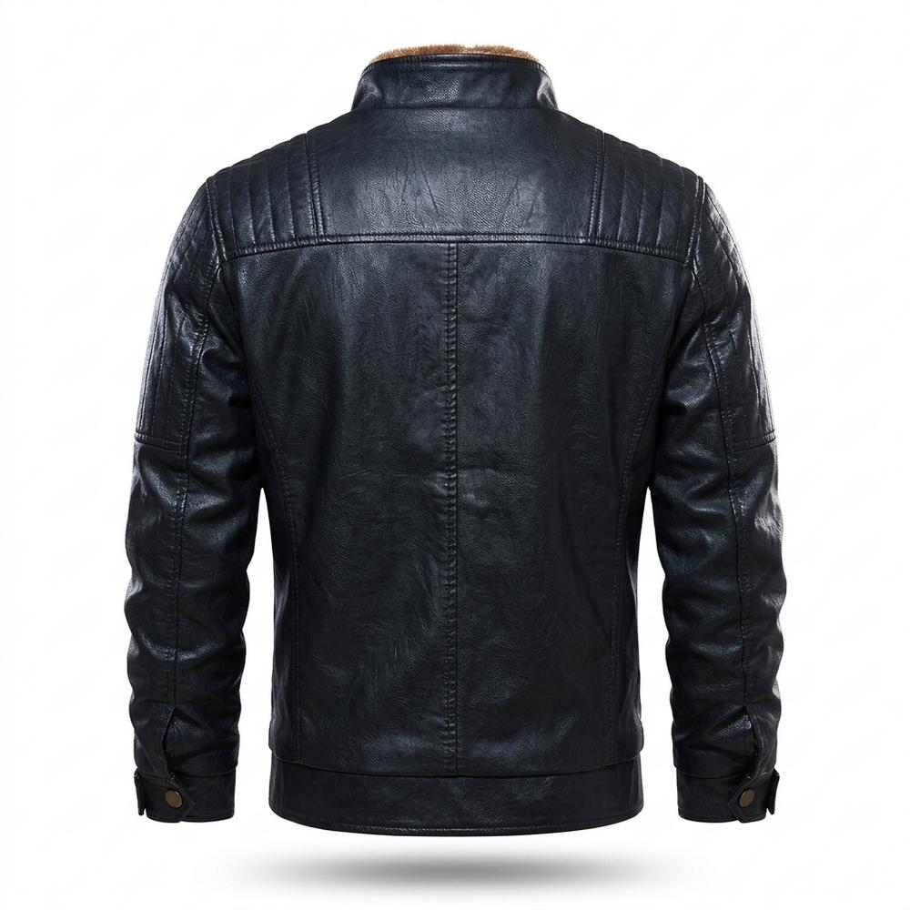 Lederjacken Outlet24 - Nokar | Gesteppt Genarbt Lederjacke Herren