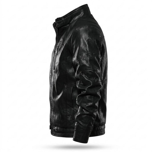 Lederjacken Outlet24 - Lidon | Gesteppt Körperbetont Lederjacke Herren