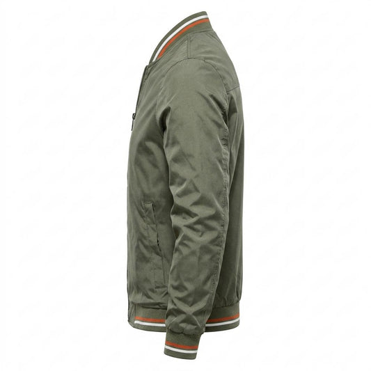 Lederjacken Outlet24 - Aohed | Gestreifte Gefütterte Jacke Herren