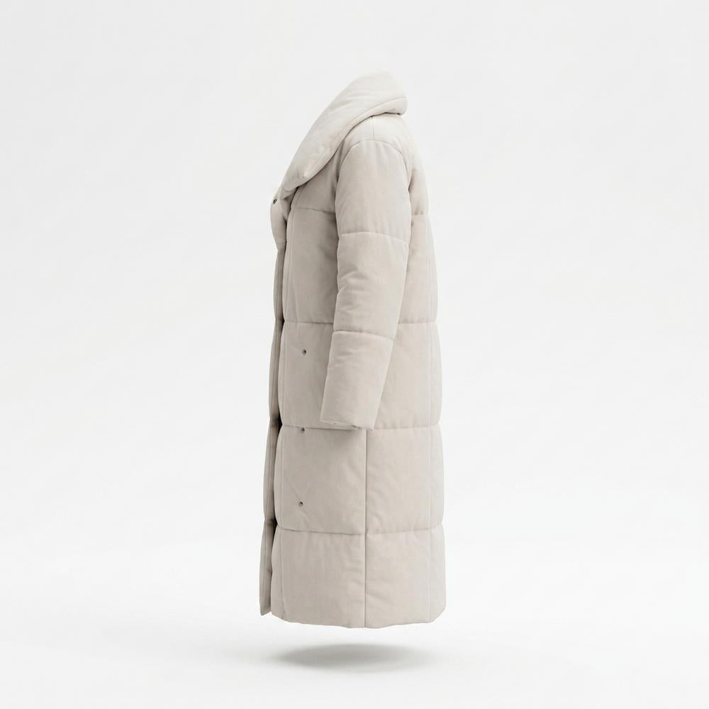 Lederjacken Outlet24 - Cimil | Wattierter Langer Mantel Damen