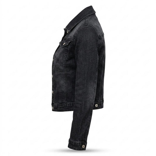 Lederjacken Outlet24 - Cipiv | Tailliert Geknöpft Jacke Damen