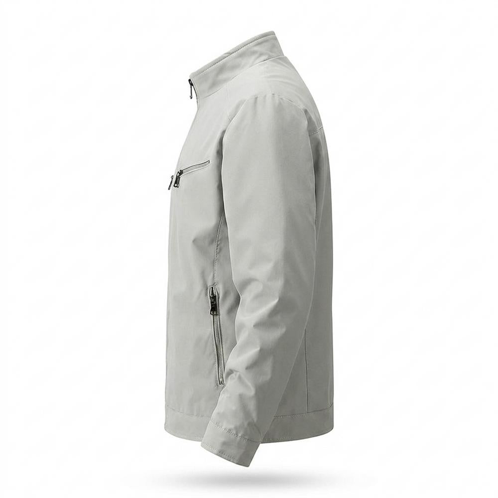 Lederjacken Outlet24 - Debos | Reißverschluss Stehkragen Jacke Herren