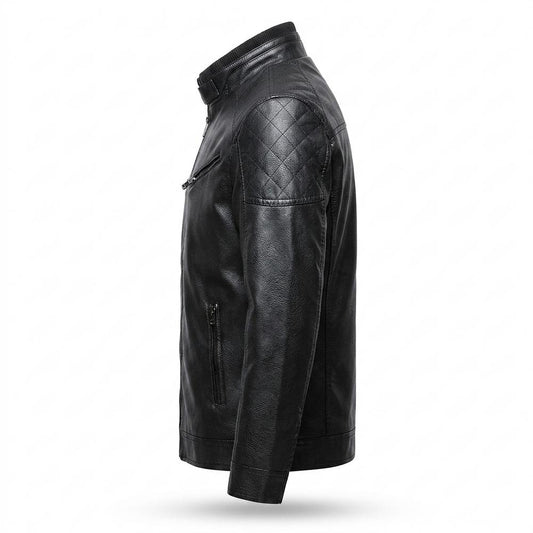 Lederjacken Outlet24 - Mekor | Gesteppt Gefüttert Lederjacke Herren