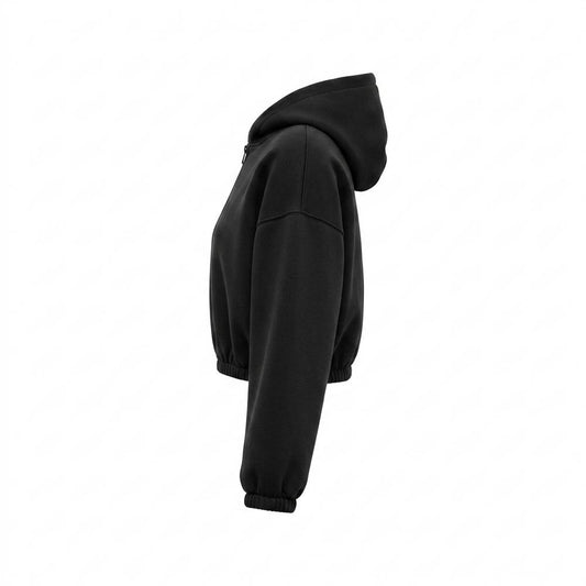 Lederjacken Outlet24 - Depes | Kurz Geschnittene Weitärmelige Jacke Damen