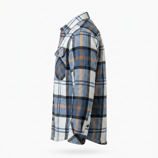 Lederjacken Outlet24 - Ruwos | Kariertes Flanell Hemd Herren