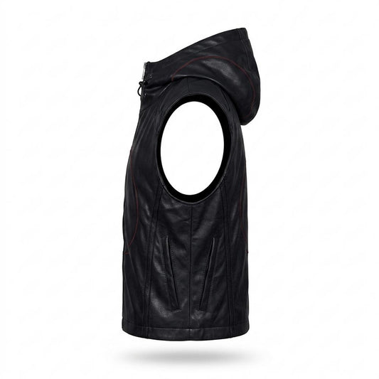 Lederjacken Outlet24 - Rimor | Ärmellos Tailliert Weste Unisex