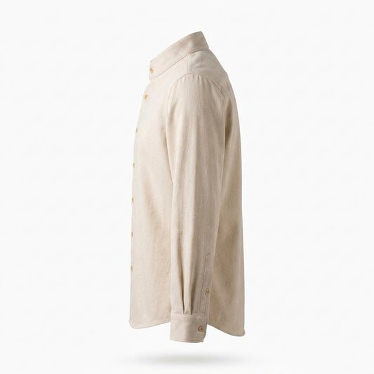 Lederjacken Outlet24 - Tegad | Langärmliges Twill Hemd Herren