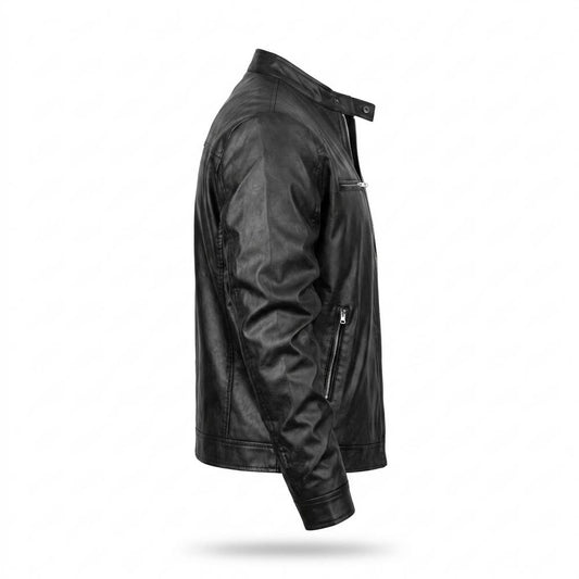 Lederjacken Outlet24 - Caded | Gesteppt Gefüttert Lederjacke Herren