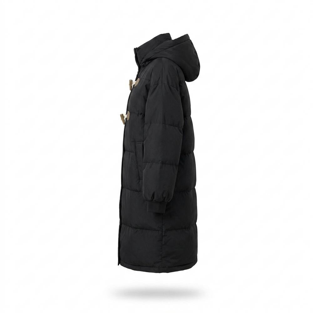 Lederjacken Outlet24 - Eolol | Gefütterter Gesteppter Mantel Damen