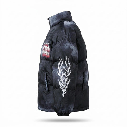 Lederjacken Outlet24 - Zadan | Gesteppt Bedruckt Jacke Unisex