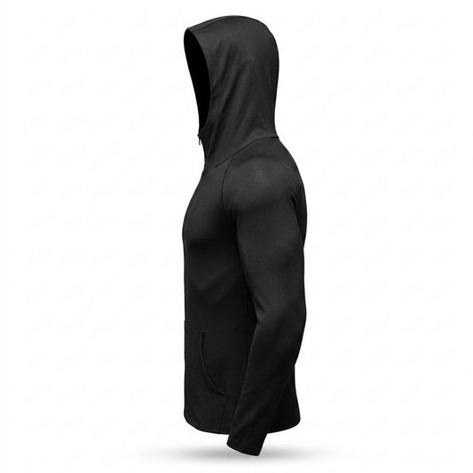 Lederjacken Outlet24 - Novas | Enganliegend Elastisch Hoodie Herren