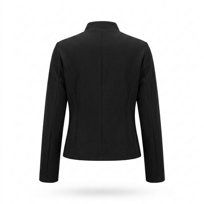 Lederjacken Outlet24 - Lorok | Tailliert Doppelreihig Jacke Damen