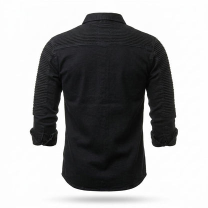 Lederjacken Outlet24 - Yomor | Gestepptes Tailliertes Hemd Herren