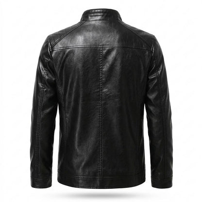 Lederjacken Outlet24 - Valim | Gesteppte Taillierte Lederjacke Herren