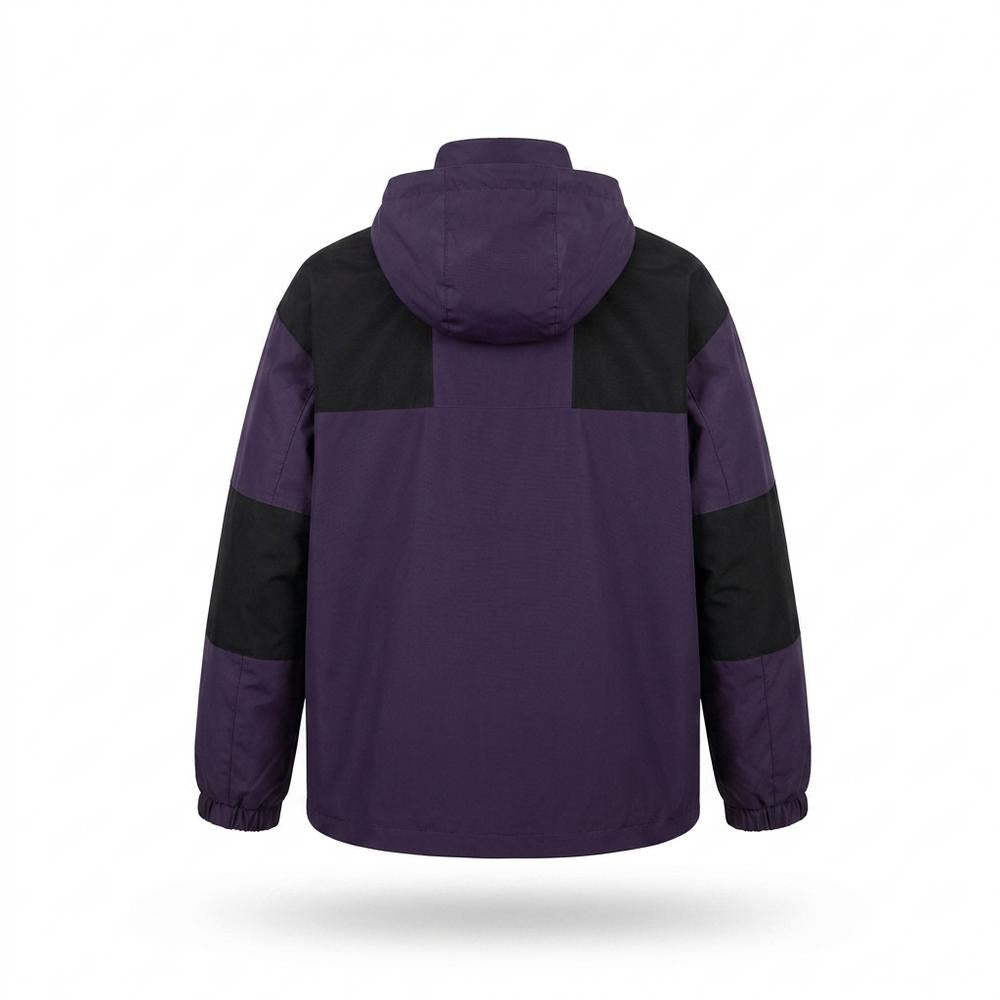Lederjacken Outlet24 - Likiv | Funktionale Zweifarbige Jacke Unisex