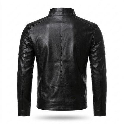 Lederjacken Outlet24 - Liwat | Gesteppt Tailliert Lederjacke Herren