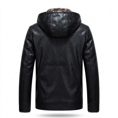 Lederjacken Outlet24 - Timar | Gesteppte Gefütterte Lederjacke Herren