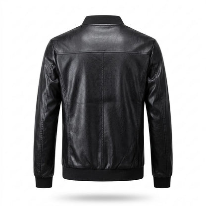 Lederjacken Outlet24 - Nulul | Gerippt Genarbt Lederjacke Herren