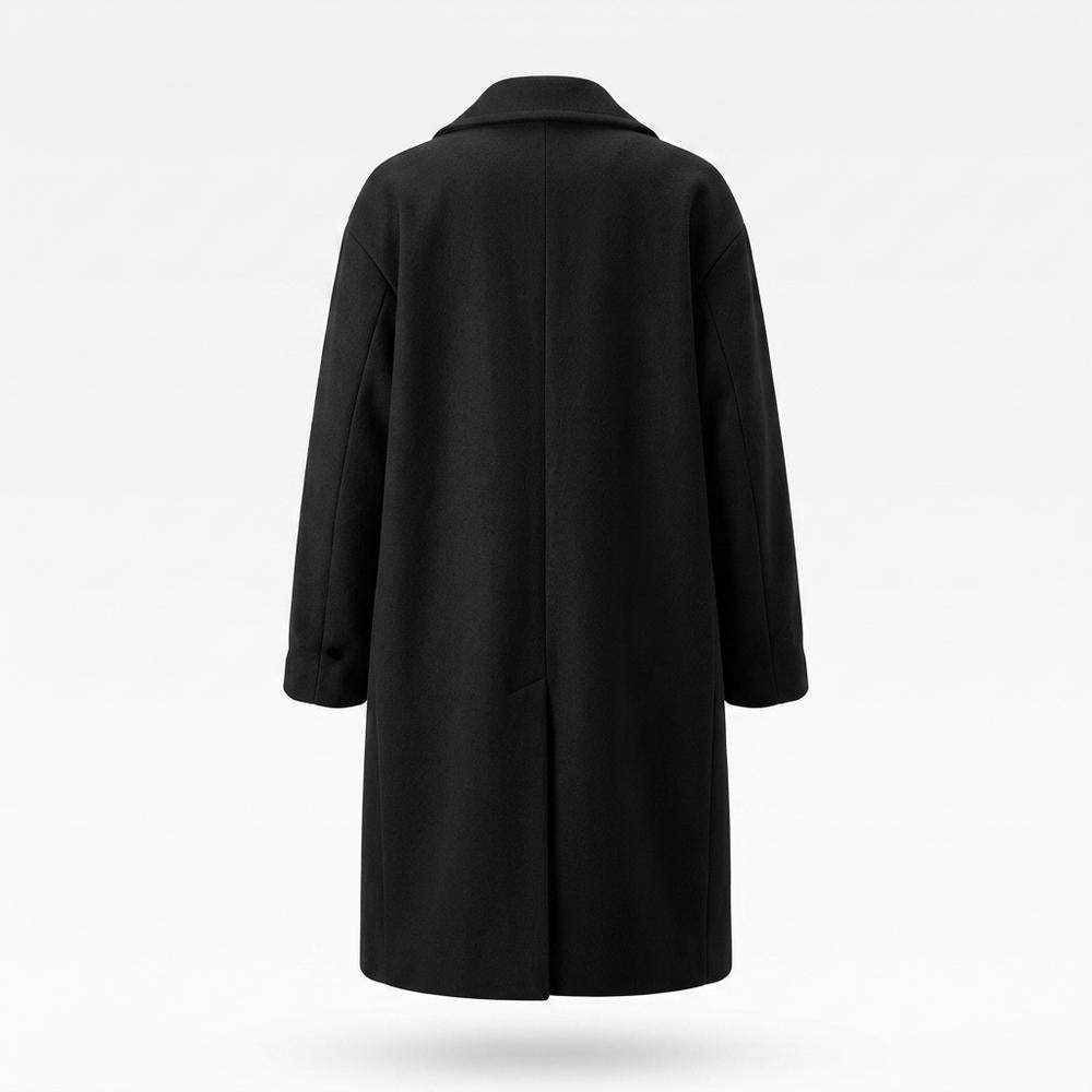 Lederjacken Outlet24 - Vizok | Langer Offener Mantel Damen
