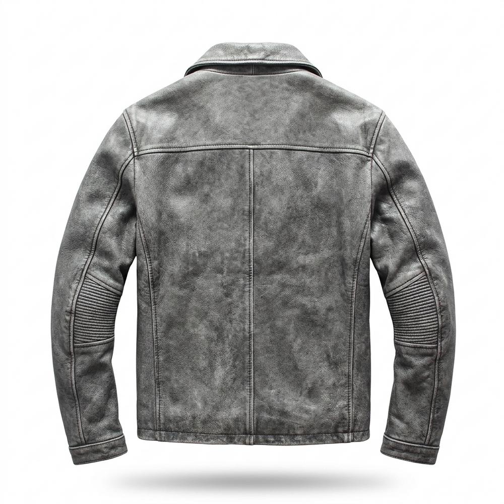 Lederjacken Outlet24 - Dorum | Robust Gefüttert Lederjacke Herren