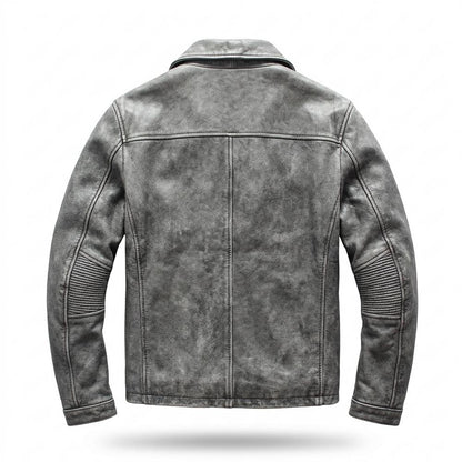 Lederjacken Outlet24 - Dorum | Robust Gefüttert Lederjacke Herren
