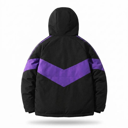 Lederjacken Outlet24 - Zepun | Gefüttert Zweifarbig Jacke Unisex