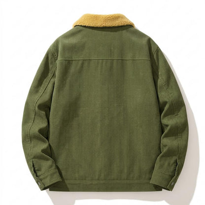 Lederjacken Outlet24 - Nituk | Gefütterte Cord Jacke Herren