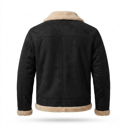 Lederjacken Outlet24 - Tupat | Warme Gefütterte Wildleder-Jacke Herren