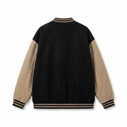 Lederjacken Outlet24 - Sosul | Zweifarbig Geknöpft Jacke Damen