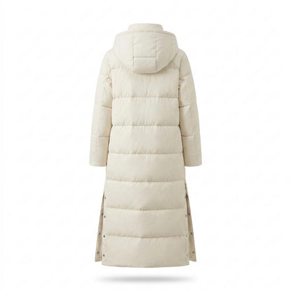 Lederjacken Outlet24 - Aikik | Wattierter Langgeschnittener Mantel Damen