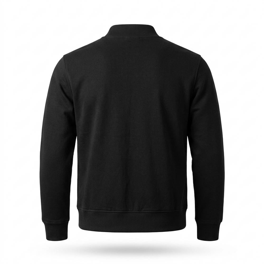 Lederjacken Outlet24 - Tegam | Geknöpfte Unifarbene Jacke Herren