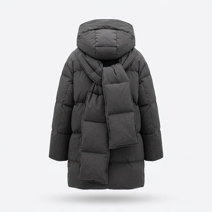 Lederjacken Outlet24 - Eabin | Wattiert Lang Mantel Damen